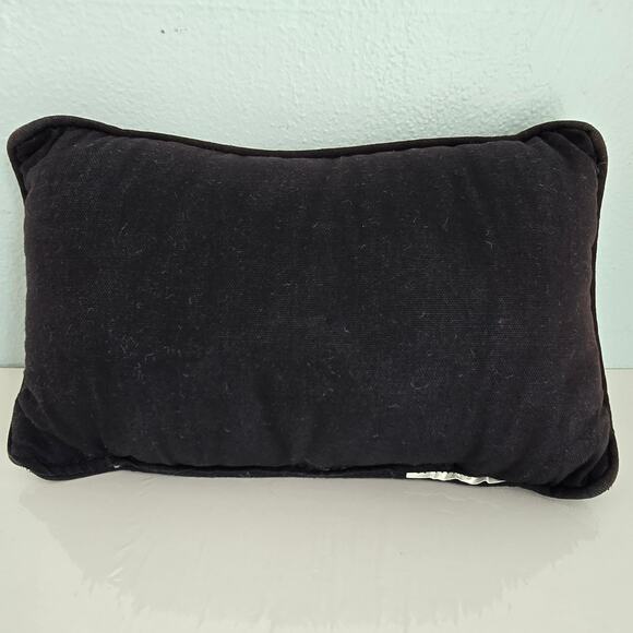 Vintage Cat Tapestry Pillow Cats Make Purrfect Friends Small Tabby Ribbon 11X7 - Picture 4 of 13